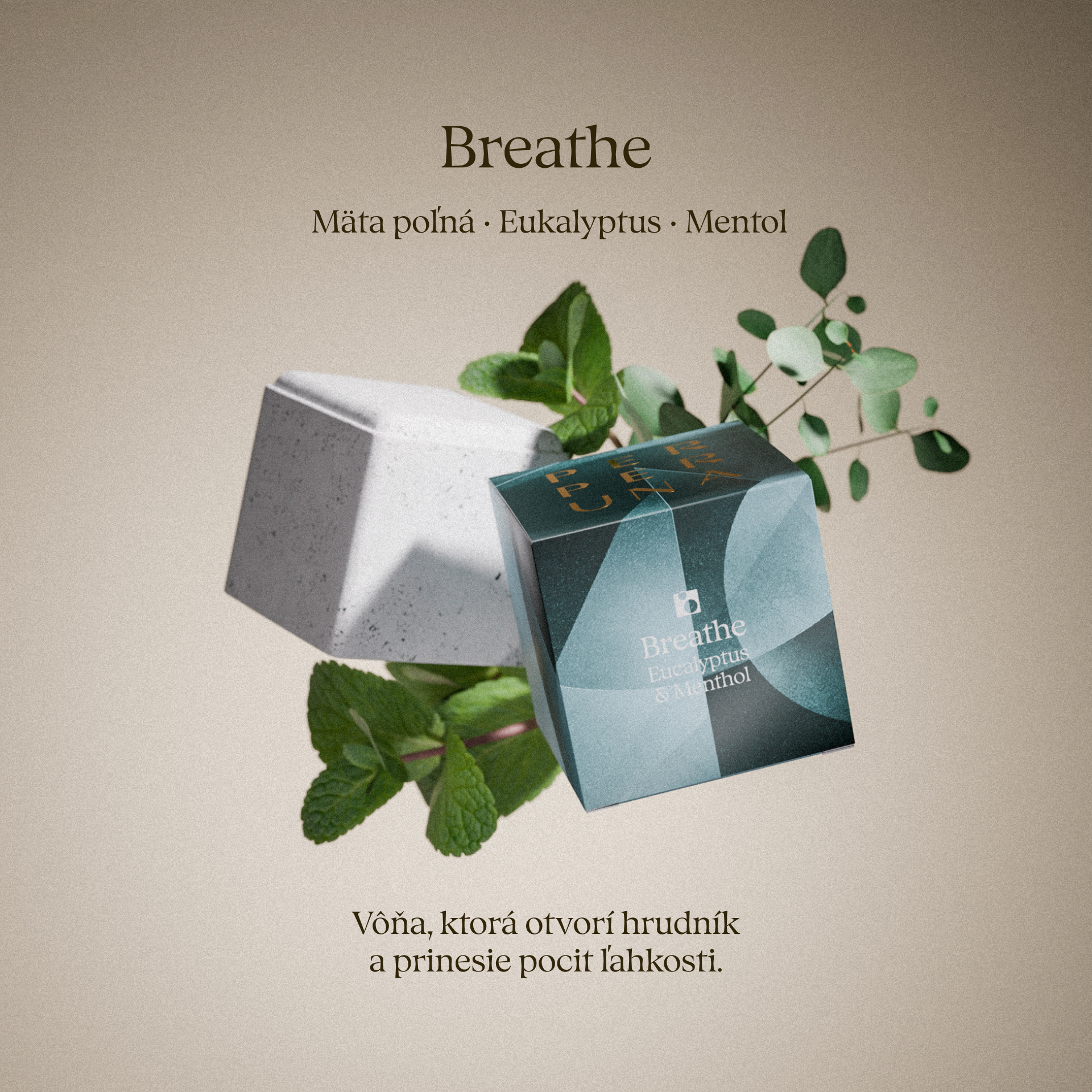 Breathe - Cubo aromático de ducha