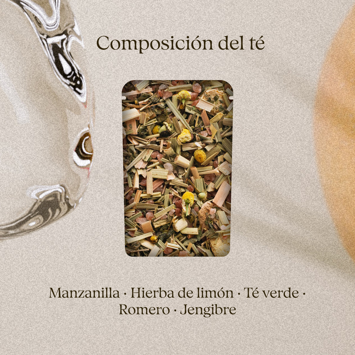 Herbal Spring 50 g – té de baño: composición del té