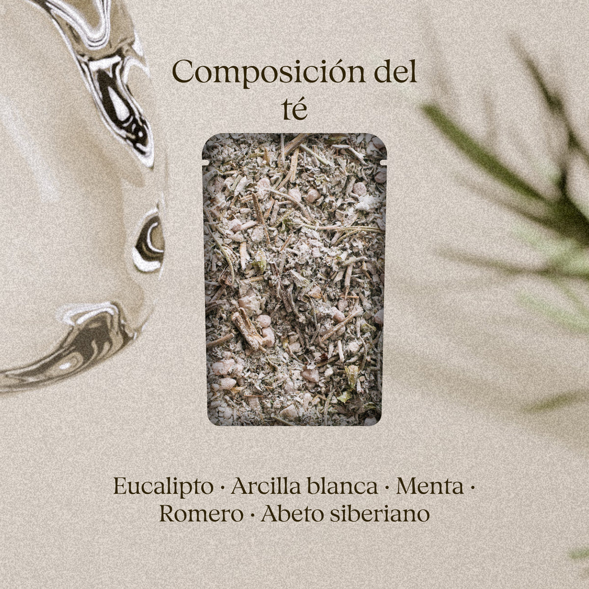 Nordic Forest 50 g – té de baño: composición del té