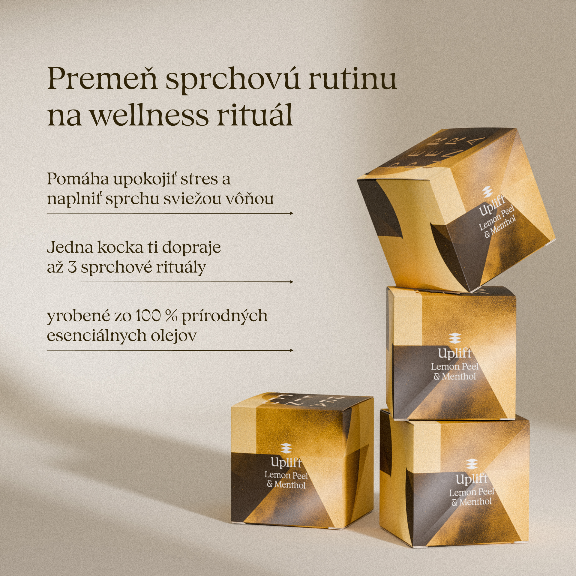 [Imperfecto] Uplift - Cubo aromático de ducha