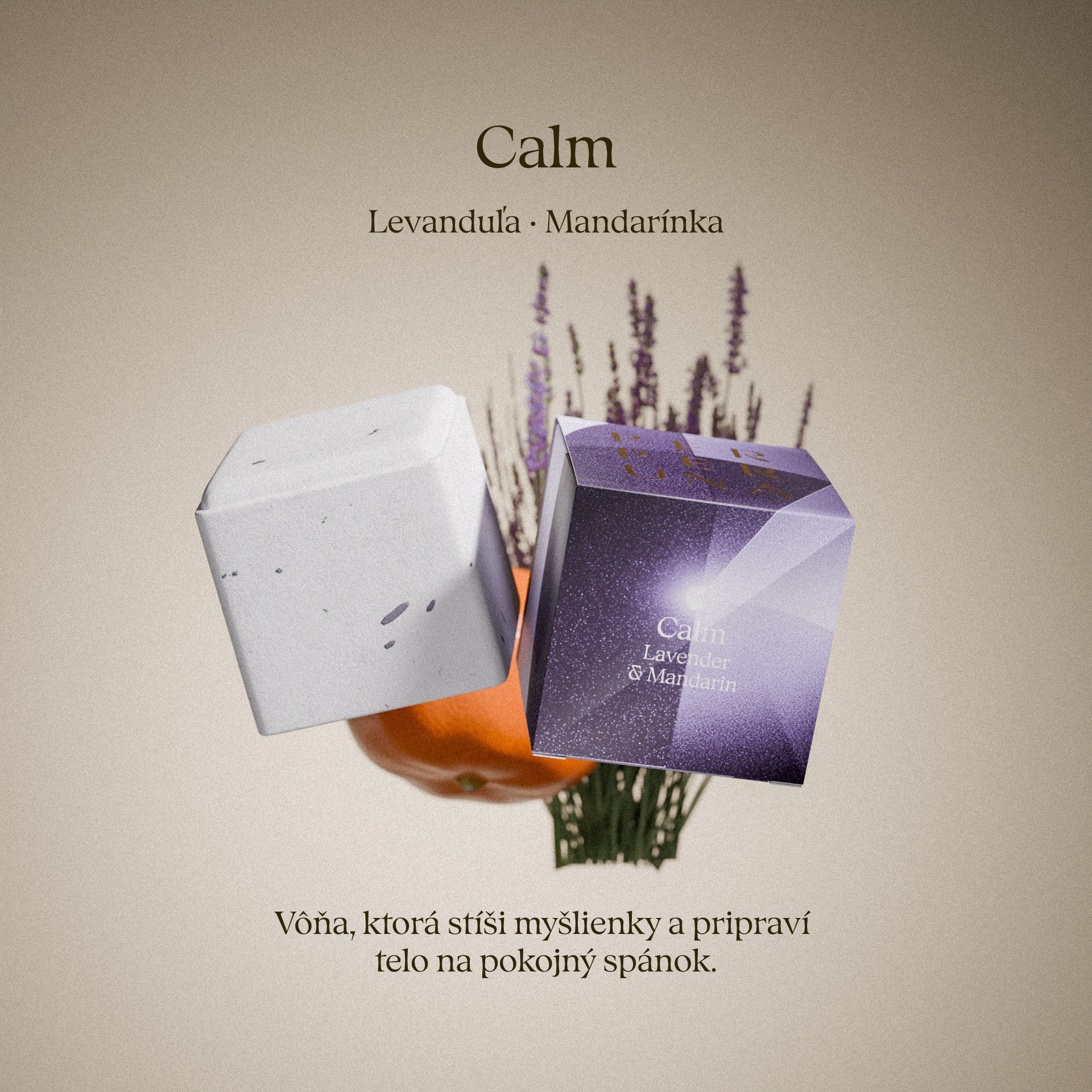 Calm - Cubo aromático de ducha