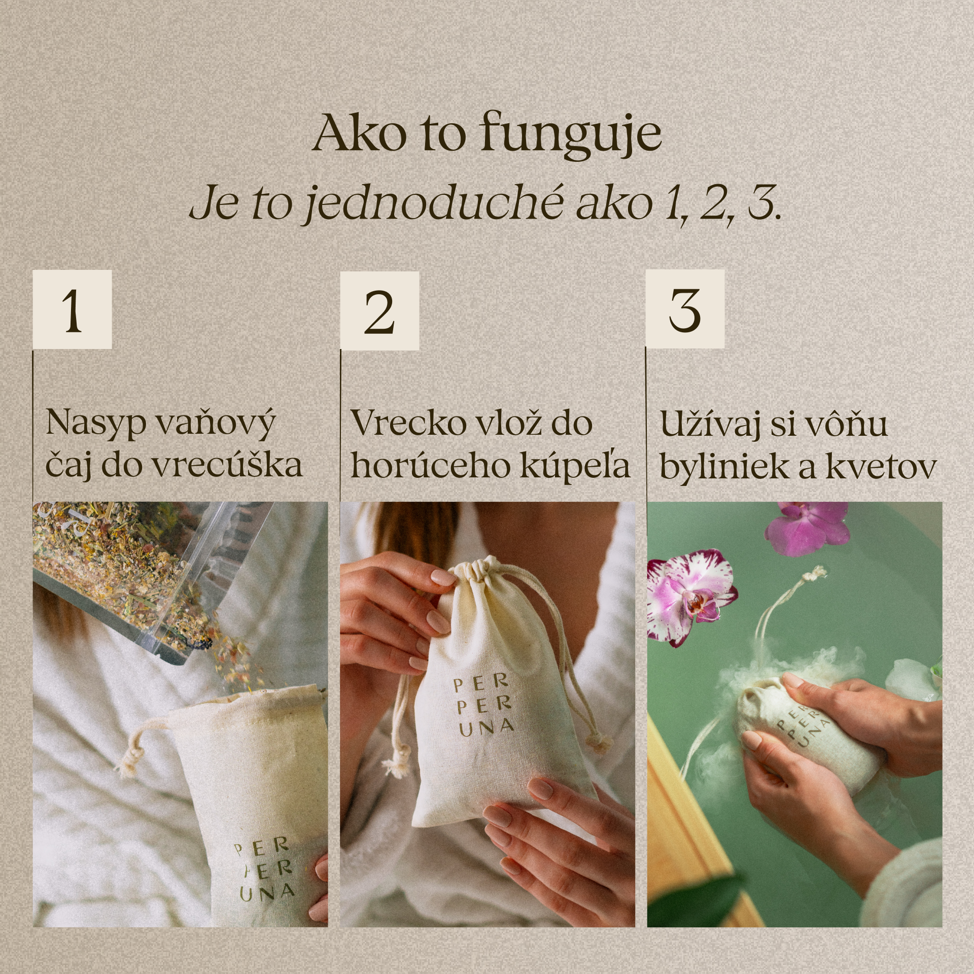 Colección completa de tés de baño + vaso y cuchara
