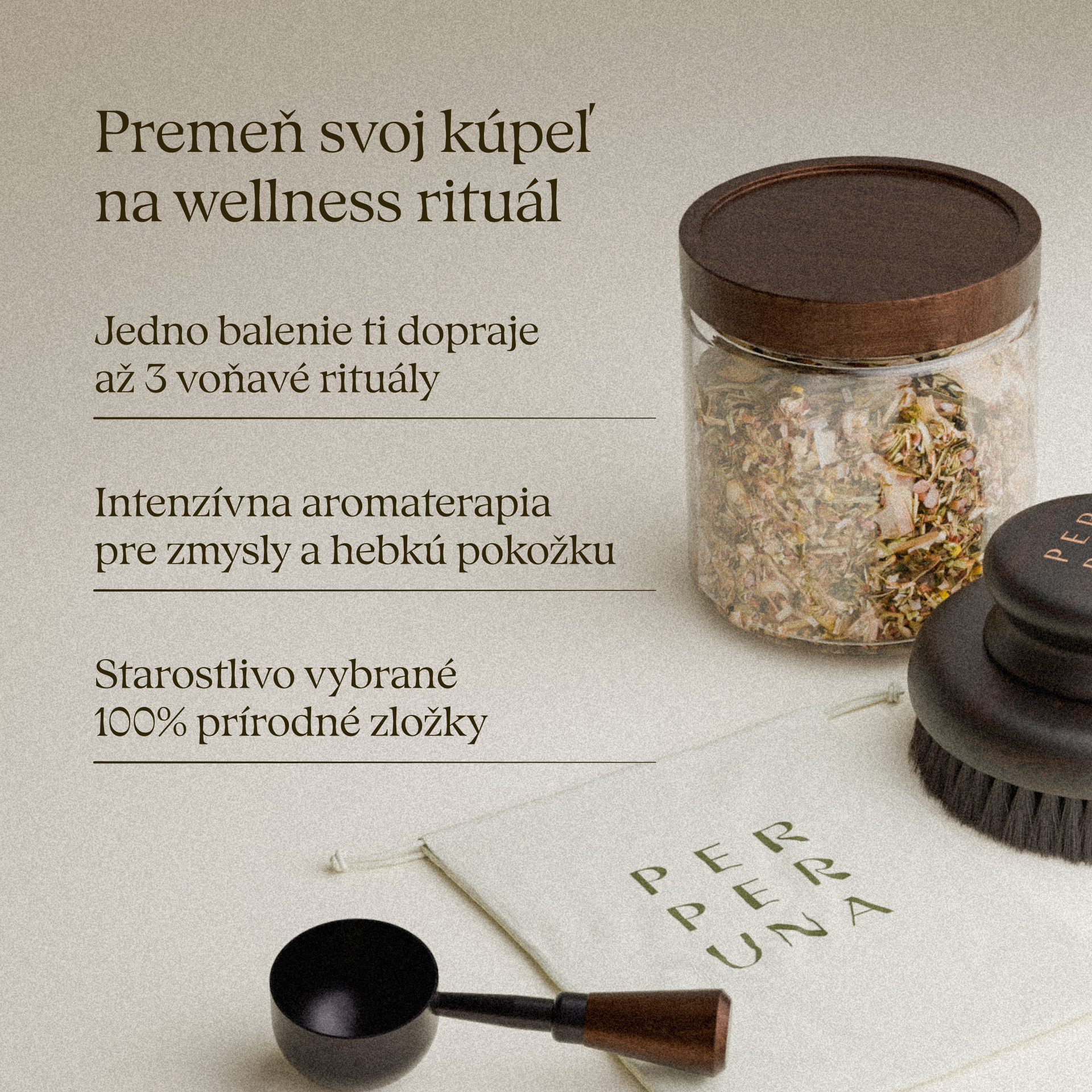 Herbal Spring - Té de baño - Revitalizante y purificante