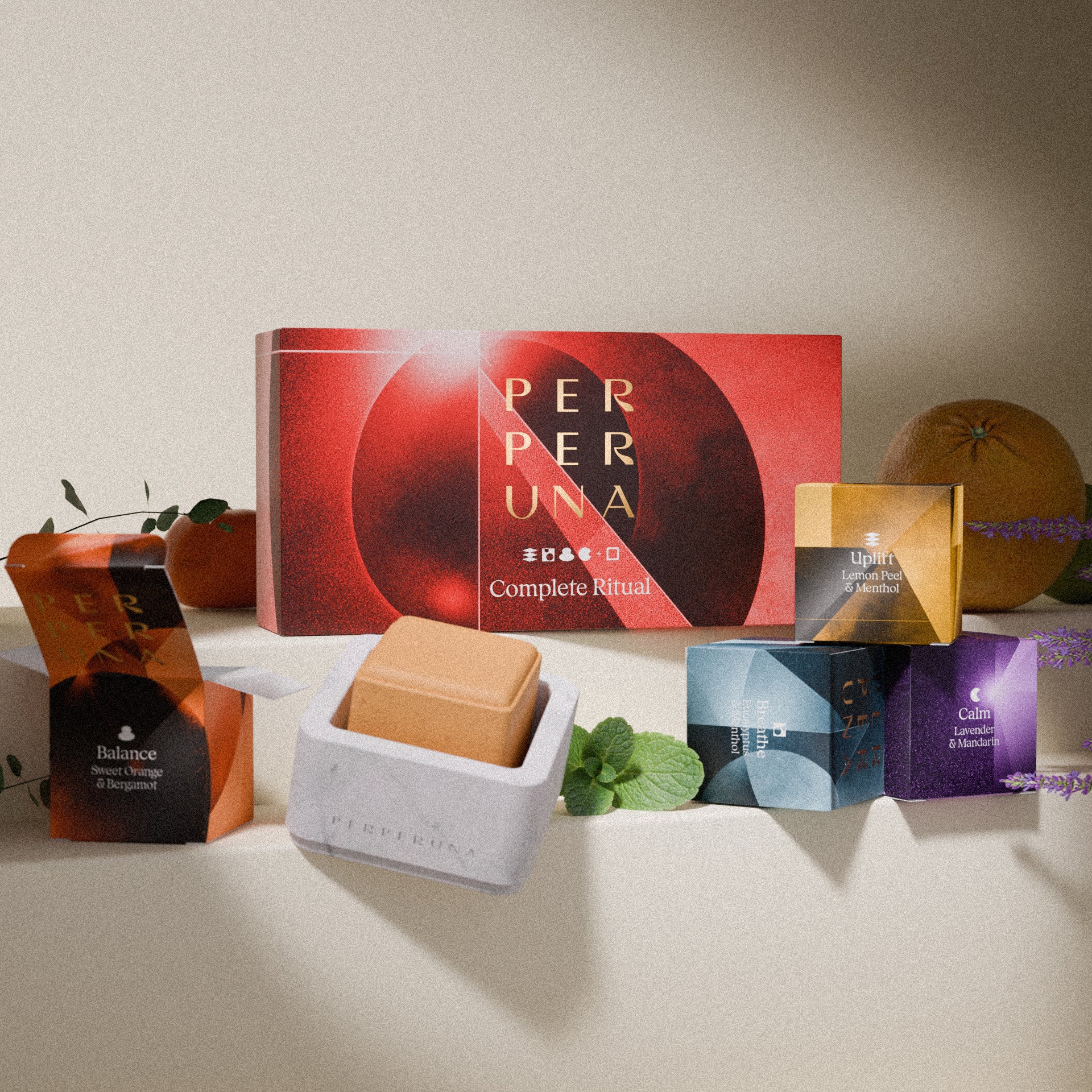 The Ritual - Set completo con plato de piedra