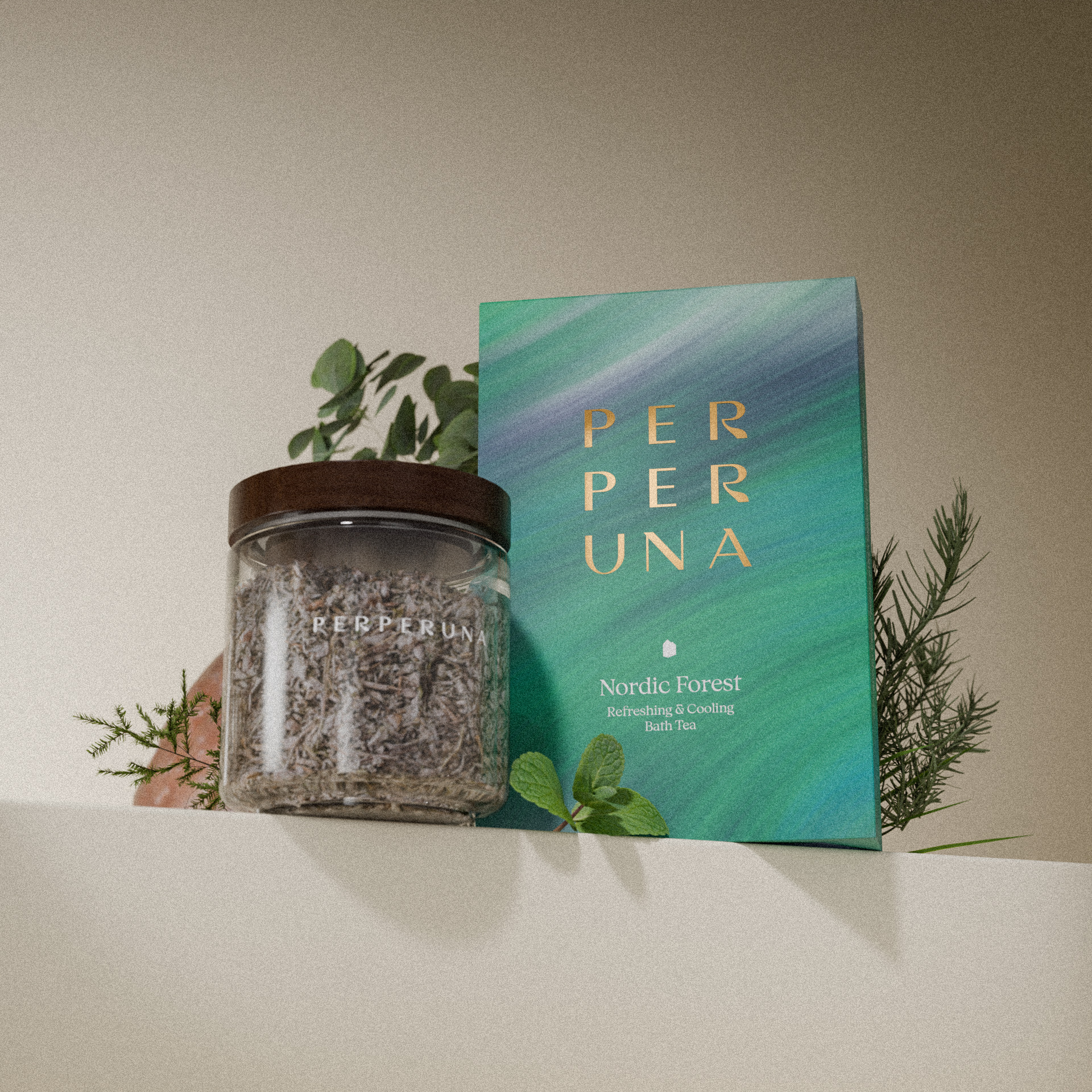 Nordic Forest - Té de baño - Refrescante y purificante