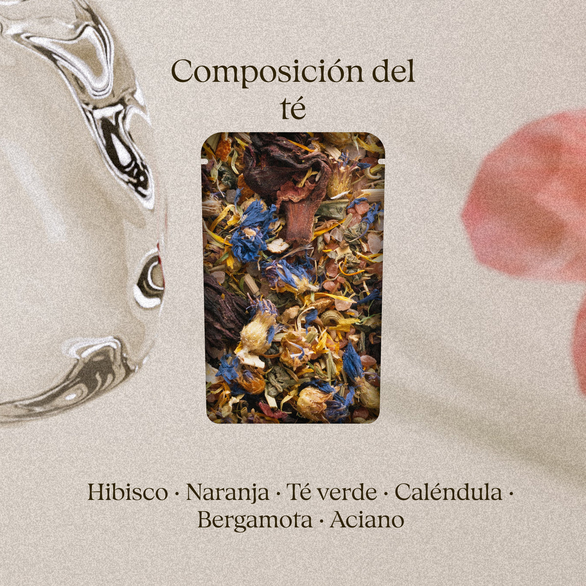 Secret Garden 50 g – té de baño: composición del té
