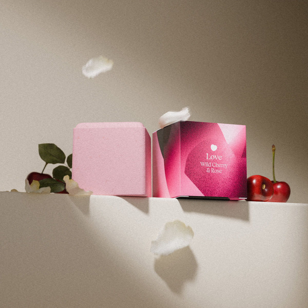 Love - Cubo aromático de ducha